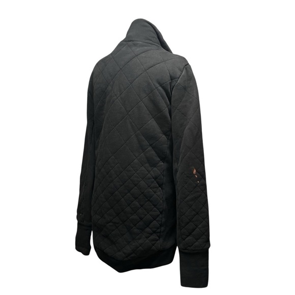 Lululemon Forever Warm Black Quilted Insulated
1/4 Zip Pullover Jacket Size 8 - Picture 8 of 16